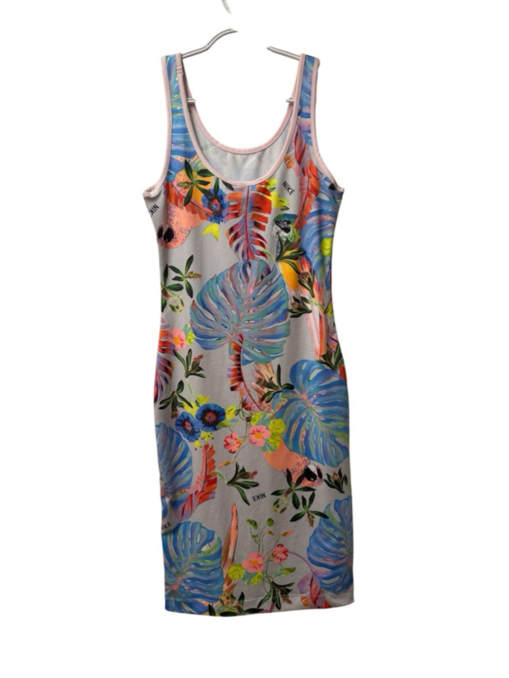 NIKE Tropical Outdoor Activewear Tank Dress Womens Small Golf, Walking, Fishing - Picture 6 of 17
